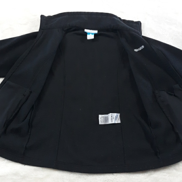 Columbia fleece turtleneck jacket Girls 14-16 - Picture 3 of 7